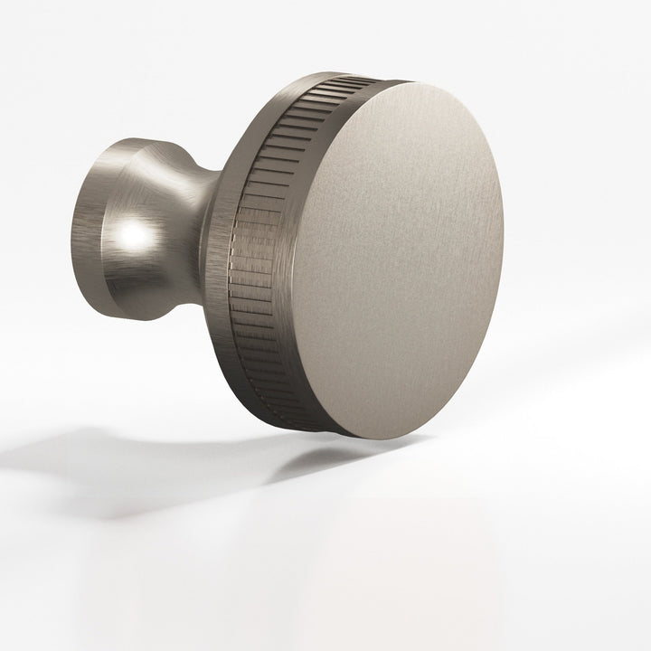 Colonial Bronze 585BB Round coined sandwich Back-to-Back Shower Door Knob Kit in Matte Pewter