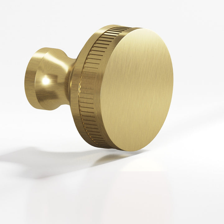Colonial Bronze 584BB Round coined sandwich Back-to-Back Shower Door Knob Kit in Antique Brass