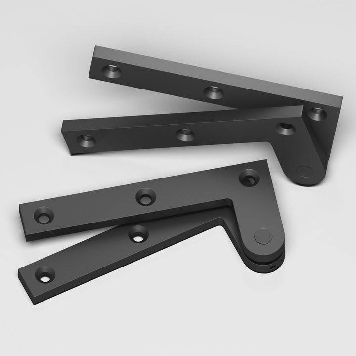 Colonial Bronze 5FH Removable flat-head pin pivot Hinge in Matte Graphite