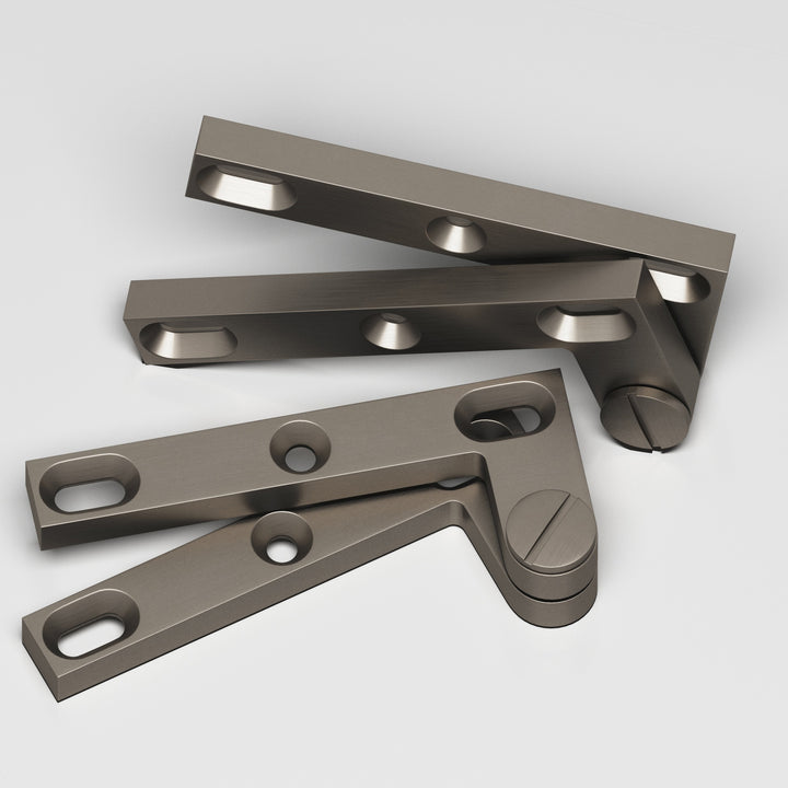 Colonial Bronze 6 Removable screw pivot Hinge in Matte Pewter