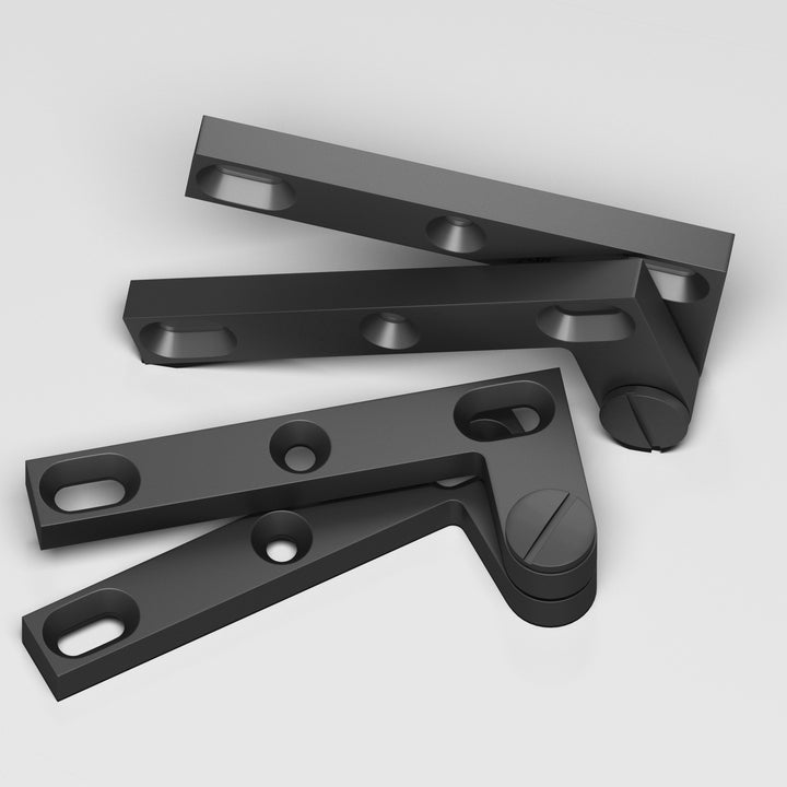Colonial Bronze 6 Removable screw pivot Hinge in Matte Graphite
