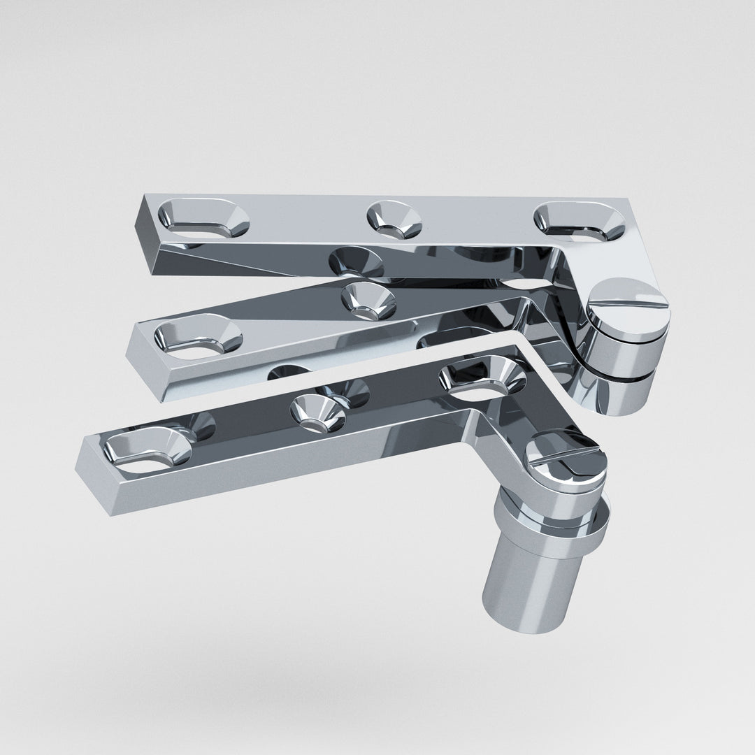 Colonial Bronze 6B Removable screw pivot Hinge for use with #8 pivot base in Polished Chrome