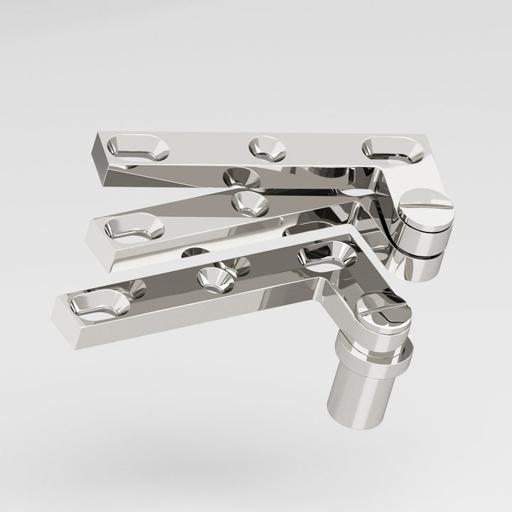 Colonial Bronze 6B Removable screw pivot Hinge for use with #8 pivot base in Polished Nickel