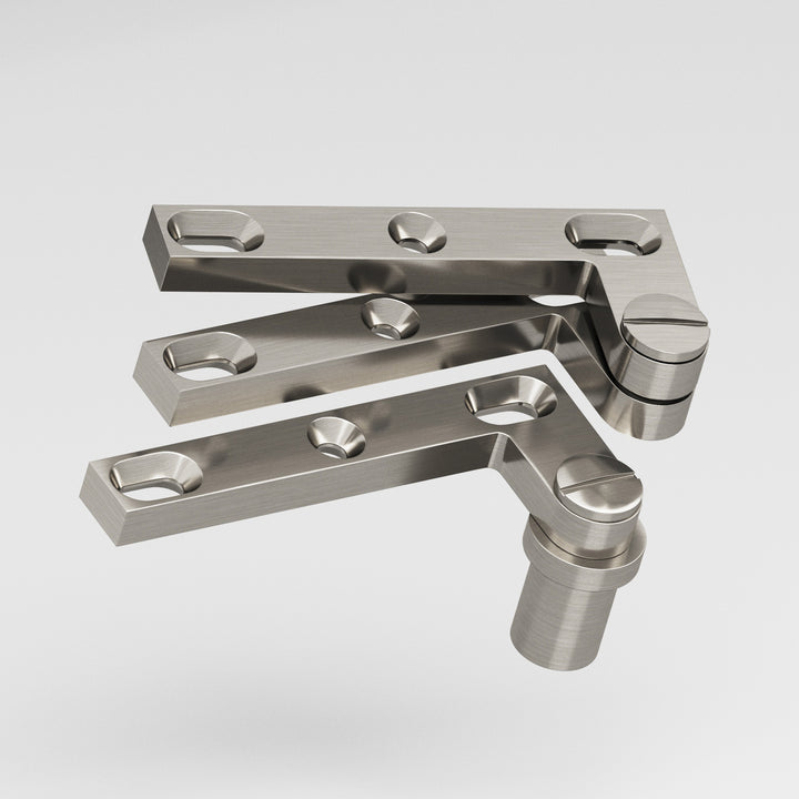 Colonial Bronze 6B Removable screw pivot Hinge for use with #8 pivot base in Satin Nickel