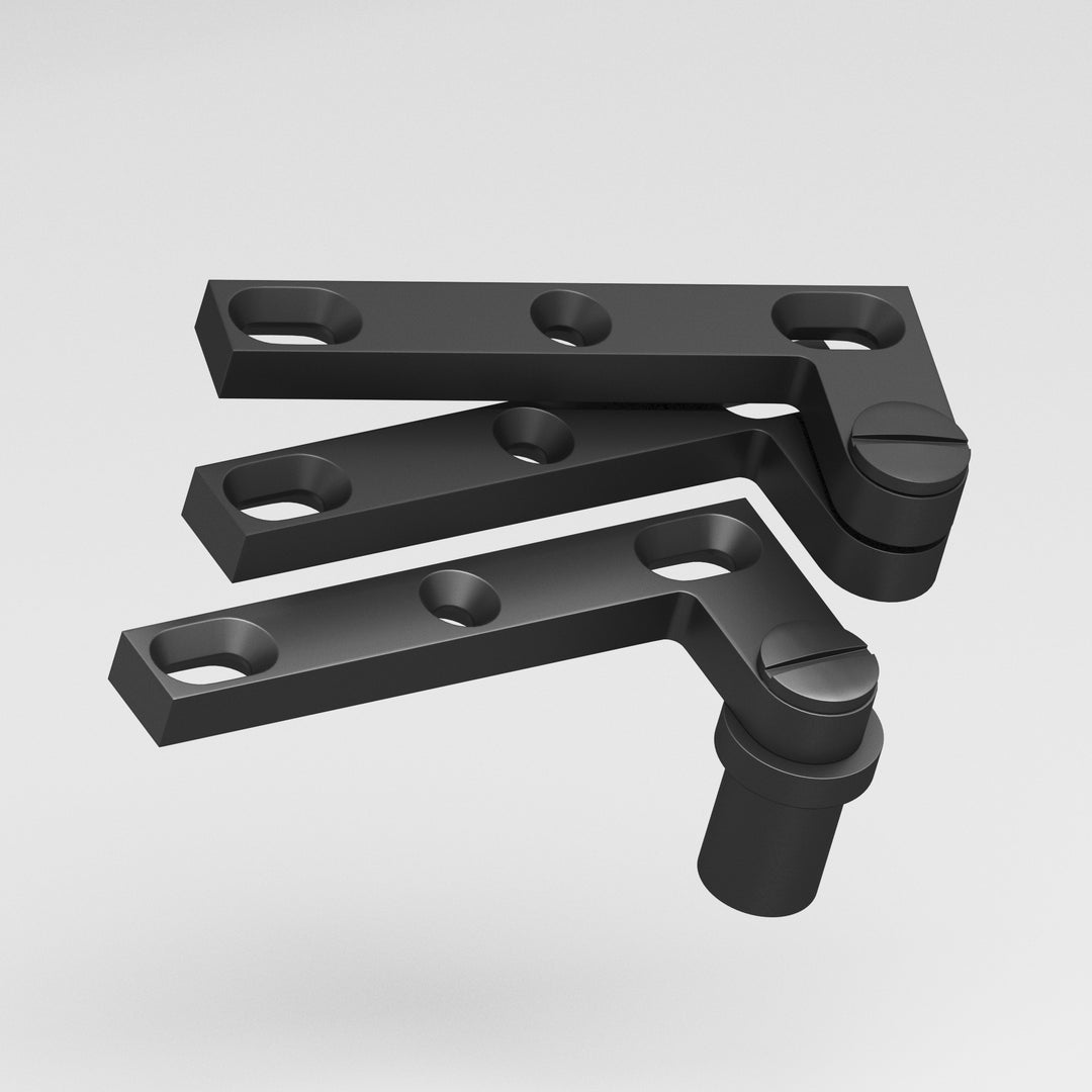Colonial Bronze 6B Removable screw pivot Hinge for use with #8 pivot base in Matte Graphite