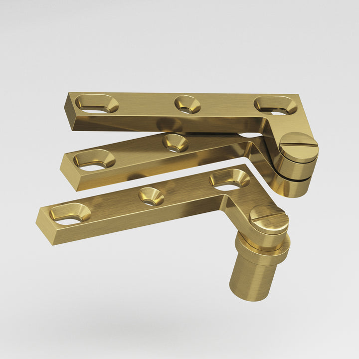 Colonial Bronze 6B Removable screw pivot Hinge for use with #8 pivot base in Antique Brass
