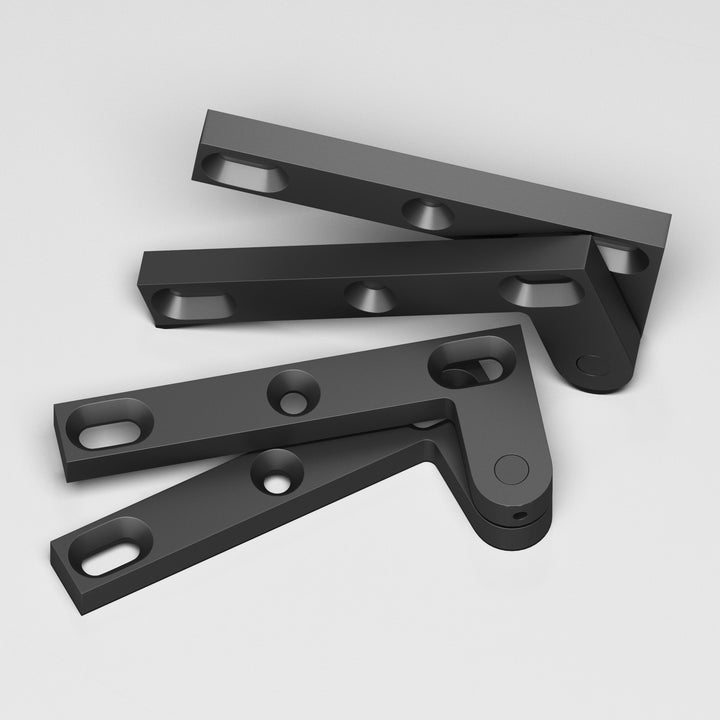 Colonial Bronze 6FH Removable flat-head pin pivot Hinge in Matte Graphite