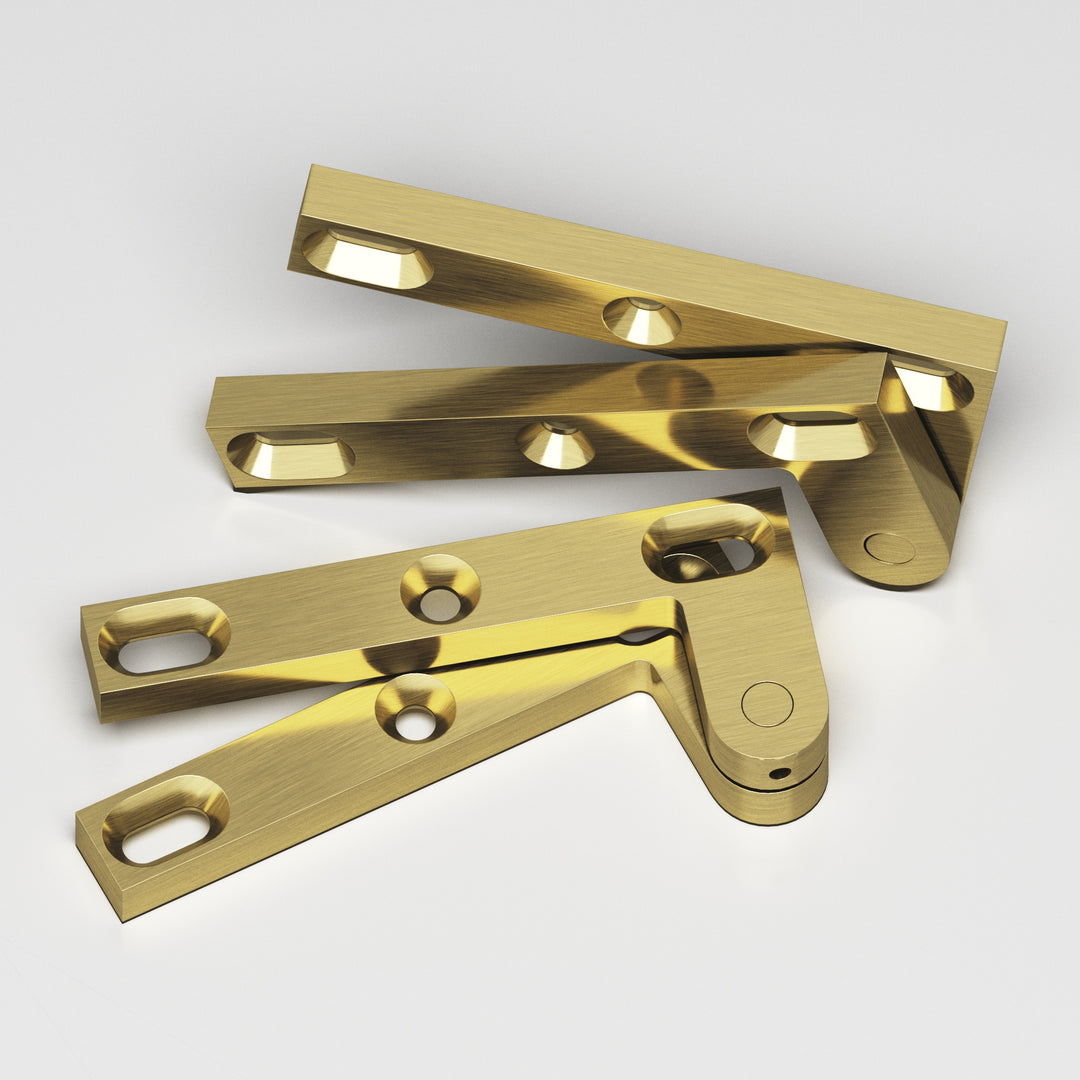 Colonial Bronze 6FH Removable flat-head pin pivot Hinge in Antique Brass