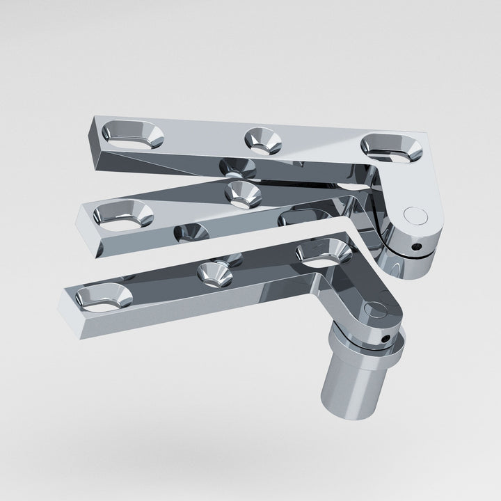 Colonial Bronze 6FHB Removable flat-head pin pivot Hinge for use with #8 pivot base in Polished Chrome