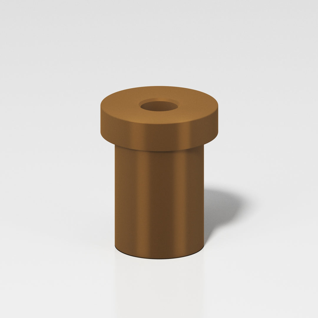 Colonial Bronze 8 Pivot Hinge base for use with 6B or 6FHB pivot hinge in Matte Light Statuary Bronze