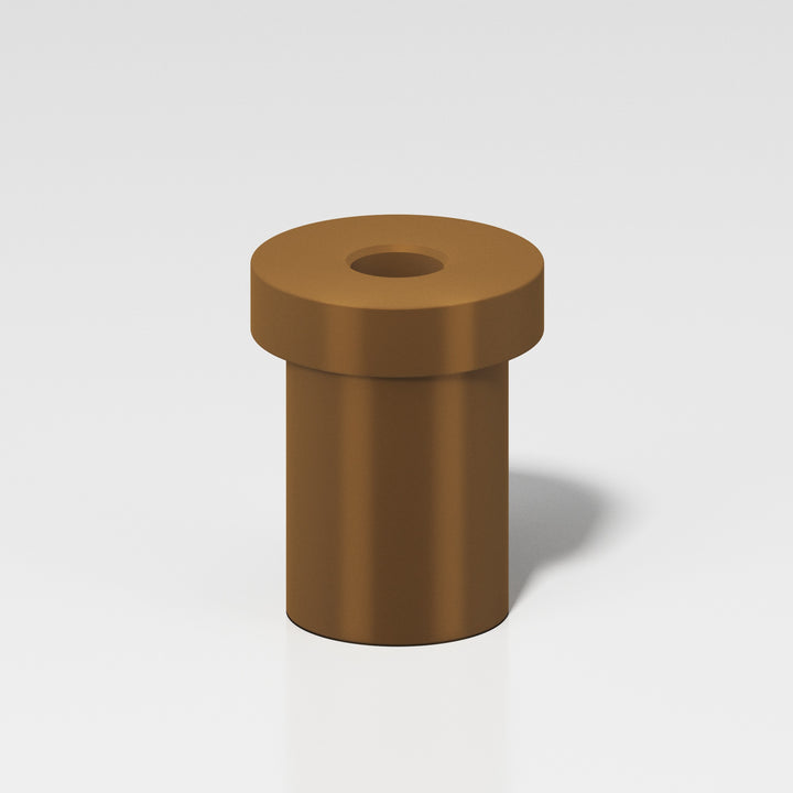 Colonial Bronze 8 Pivot Hinge base for use with 6B or 6FHB pivot hinge in Matte Light Statuary Bronze