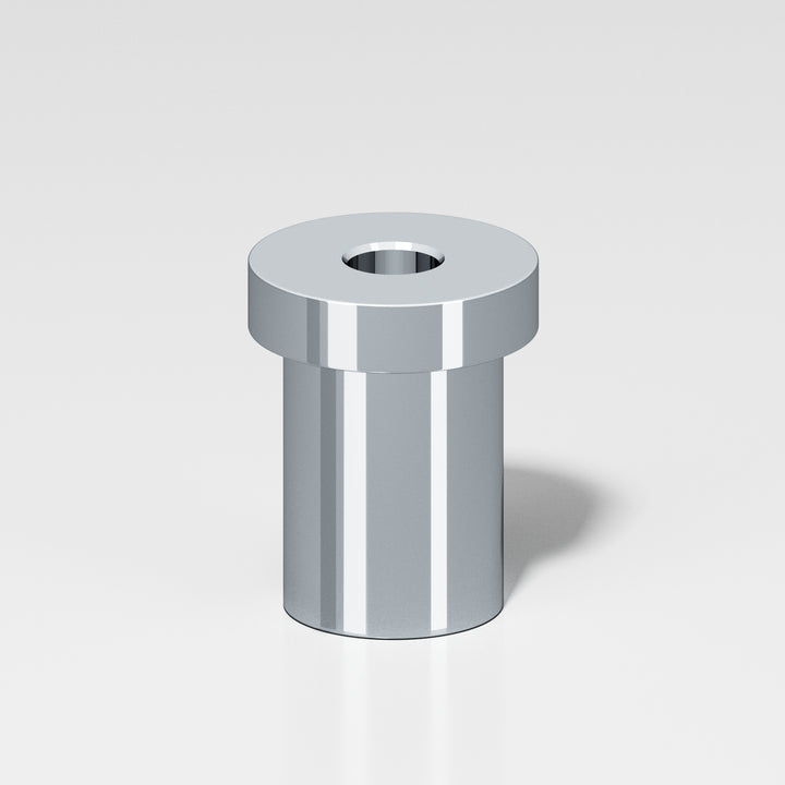 Colonial Bronze 8 Pivot Hinge base for use with 6B or 6FHB pivot hinge in Polished Chrome