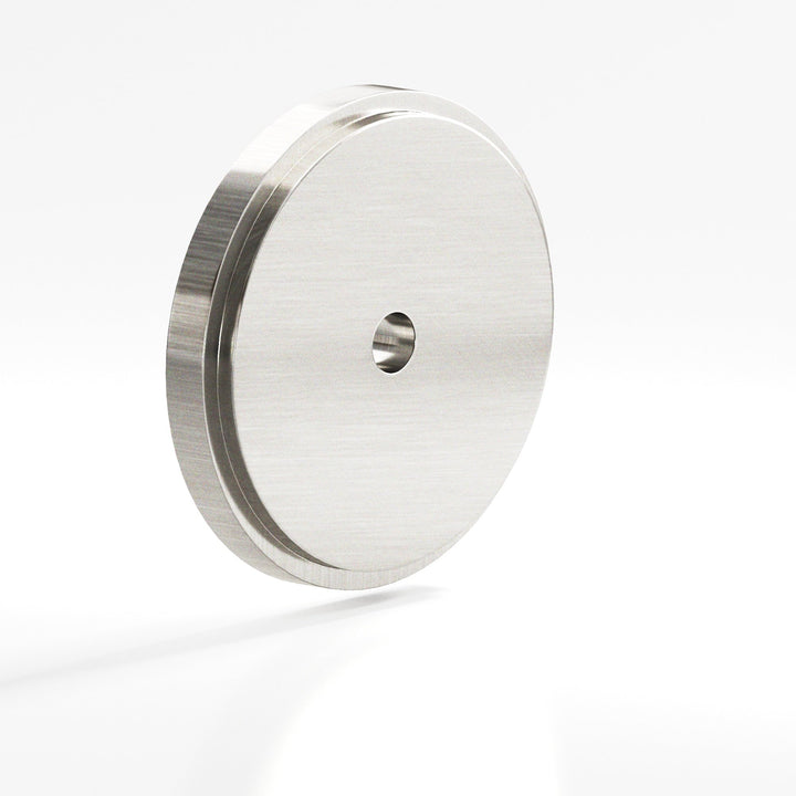 Colonial Bronze 9622 Round stepped Backplate for use with 8-32 screw in Satin Nickel