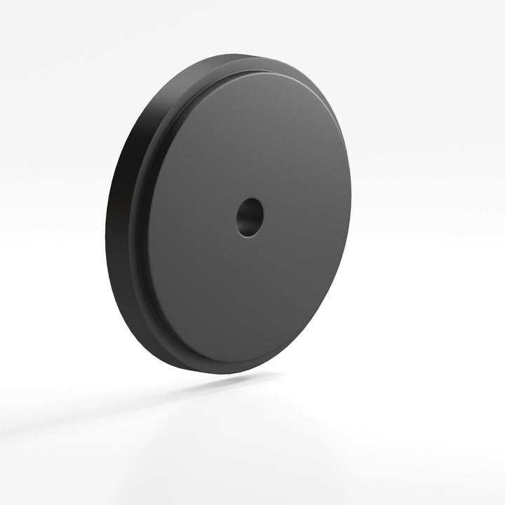 Colonial Bronze 9622 Round stepped Backplate for use with 8-32 screw in Matte Graphite