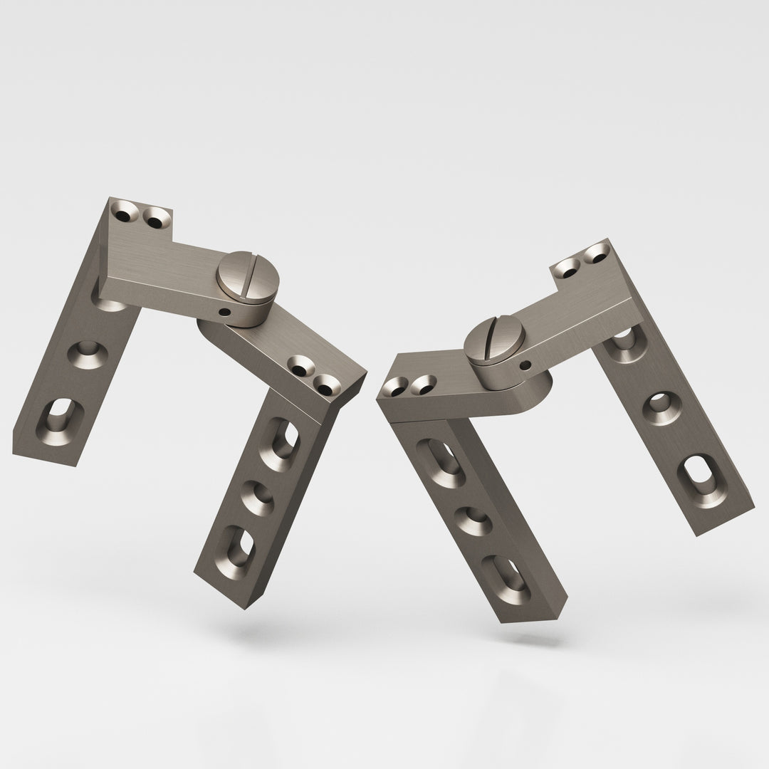 Colonial Bronze 9RH Right-handed Intermediate pivot Hinge in Matte Pewter