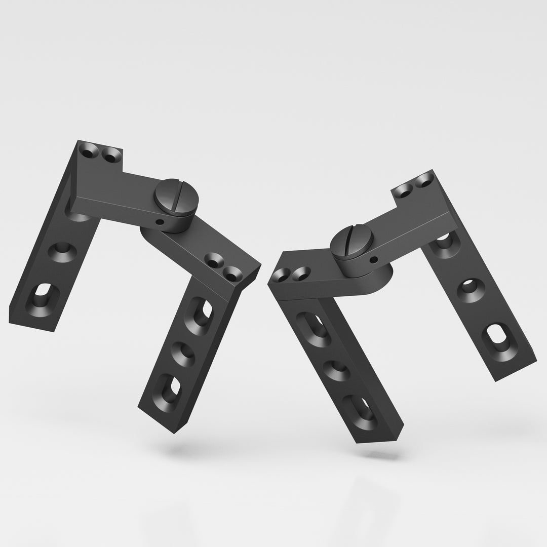 Colonial Bronze 9RH Right-handed Intermediate pivot Hinge in Matte Graphite