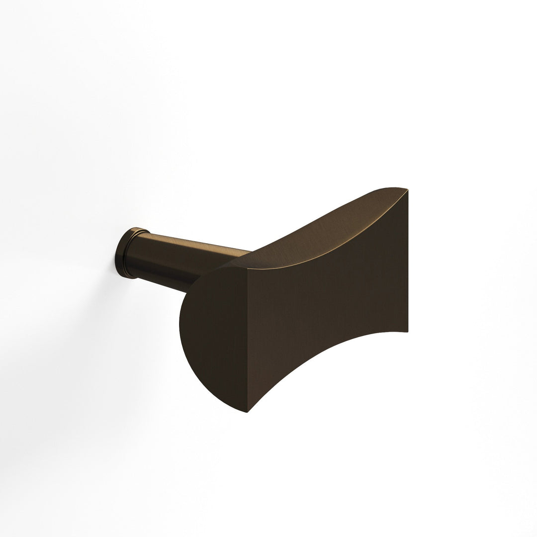 Colonial Bronze 1139 Bowtie T Cabinet Knob with rounded back and tapered post in Oil Rubbed Bronze