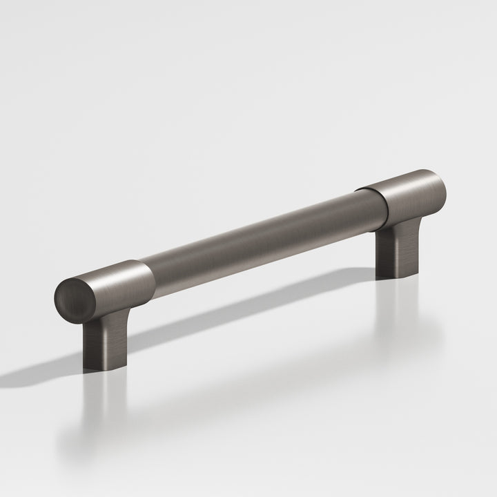 Colonial Bronze 740 Square T Cabinet Knob in Matte Pewter