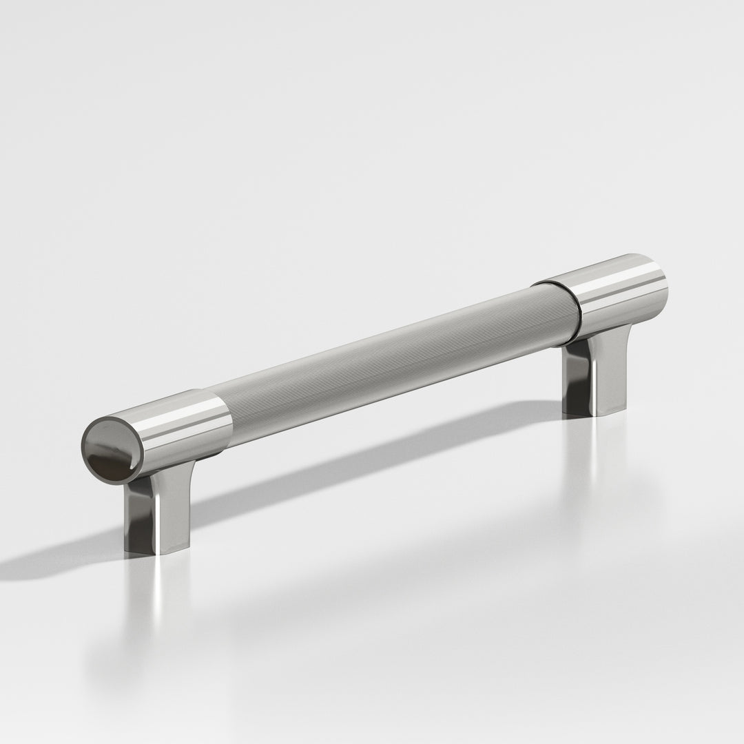 Colonial Bronze 740 Square T Cabinet Knob in Polished Nickel
