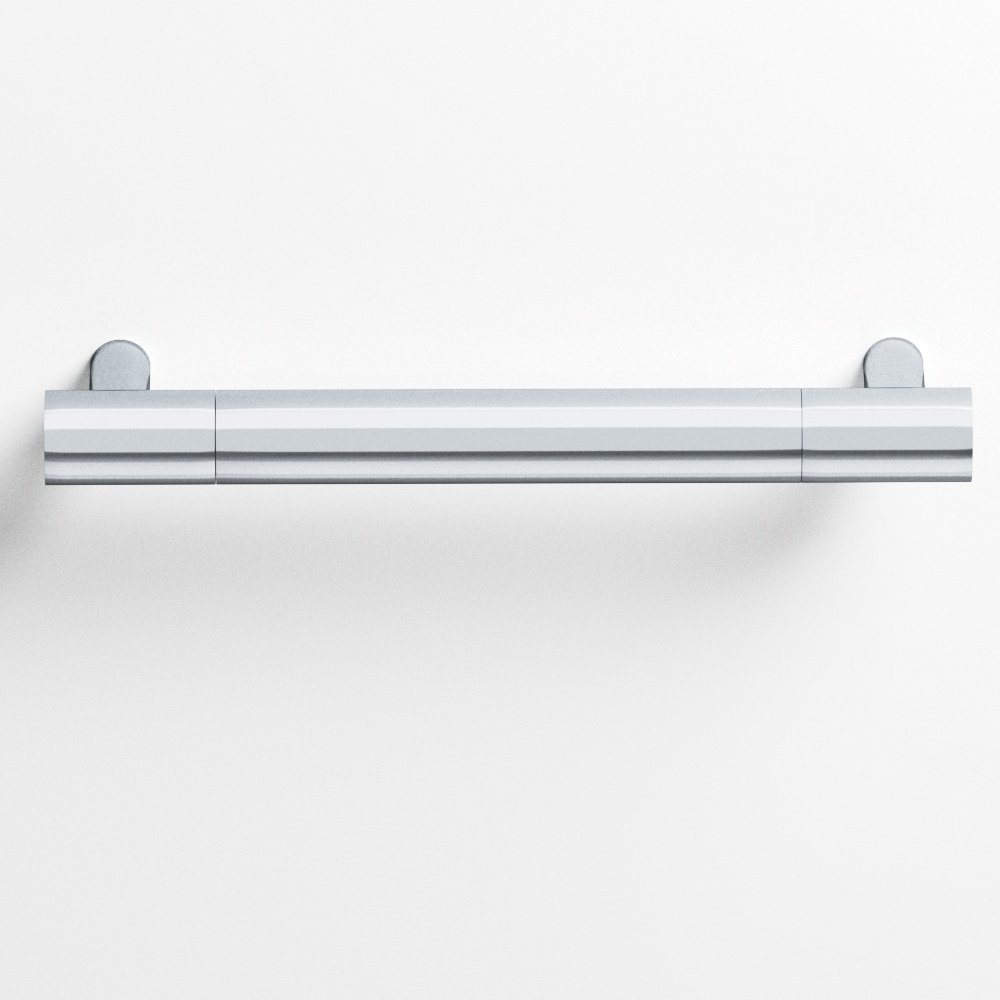 Colonial Bronze 1446 Round Cabinet Pull with straight posts in Polished Chrome