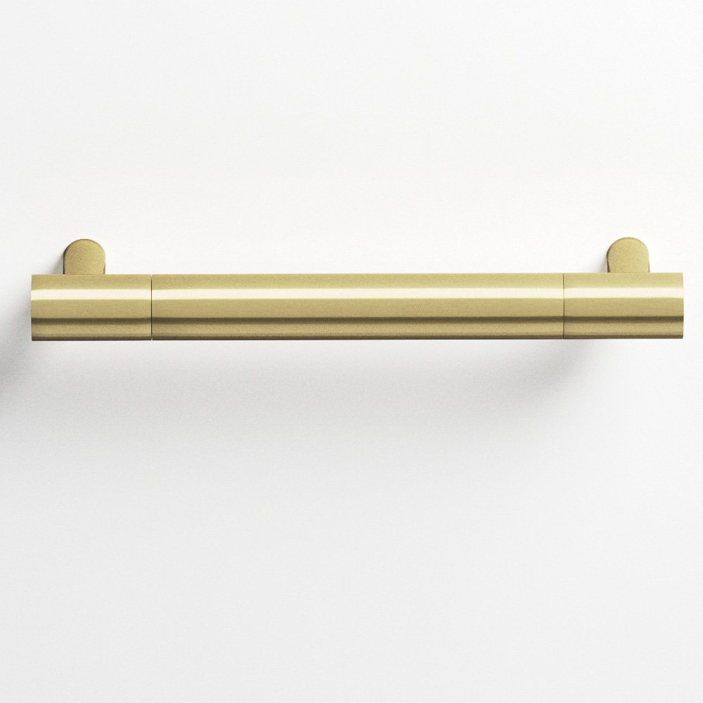 Colonial Bronze 1448 Round Cabinet Pull with straight posts in Antique Brass