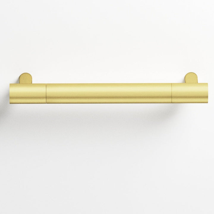 Colonial Bronze 1447 Round Cabinet Pull with straight posts in Matte Satin Brass