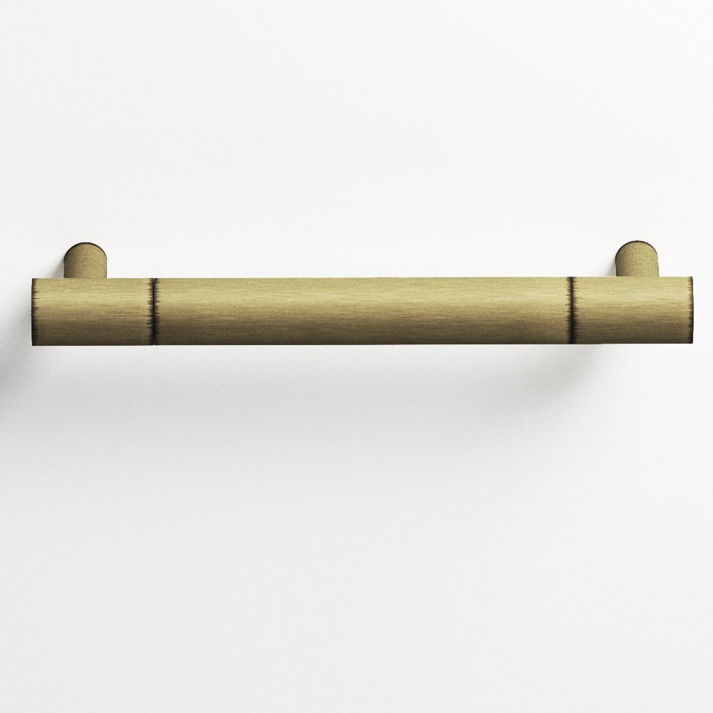 Colonial Bronze 1446 Round Cabinet Pull with straight posts in Matte Antique Satin Brass