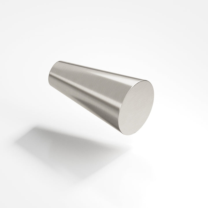Colonial Bronze 194 Round tapered T Cabinet Knob in Satin Nickel