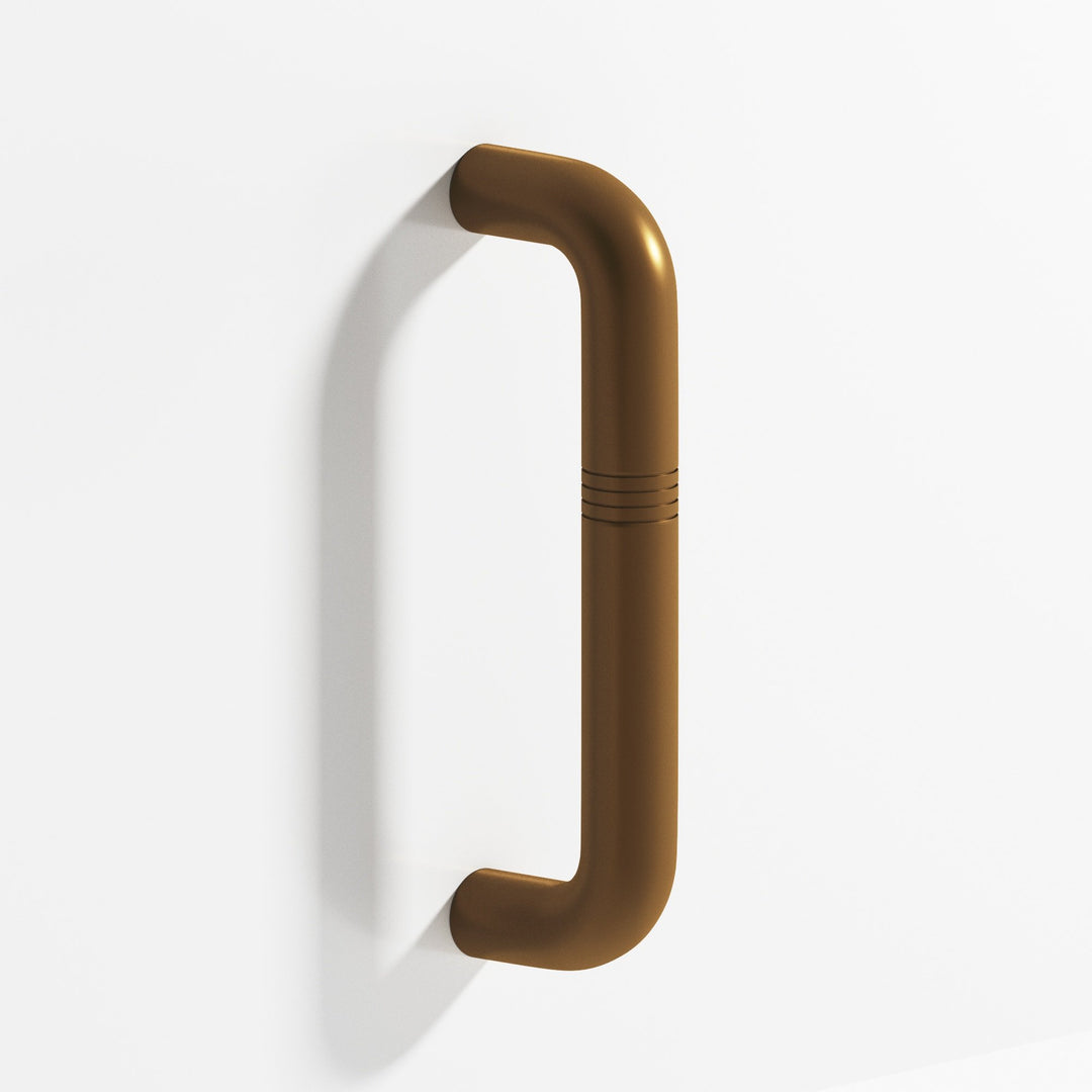 Colonial Bronze 858 Grooved wire Cabinet Pull in Matte Light Statuary Bronze