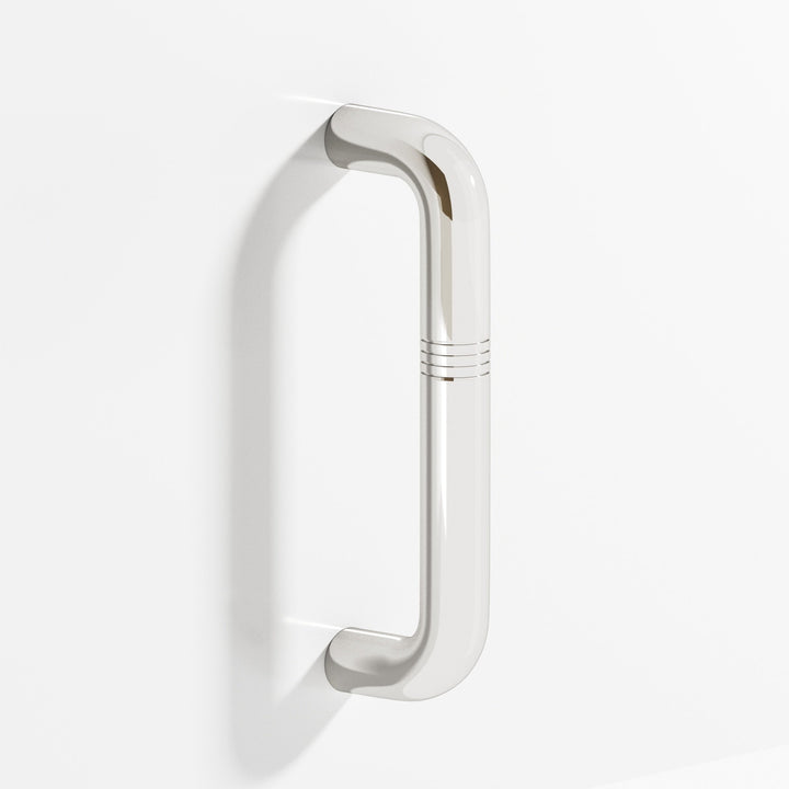 Colonial Bronze 258 Grooved wire Cabinet Pull in Polished Nickel