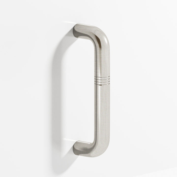 Colonial Bronze 258 Grooved wire Cabinet Pull in Satin Nickel