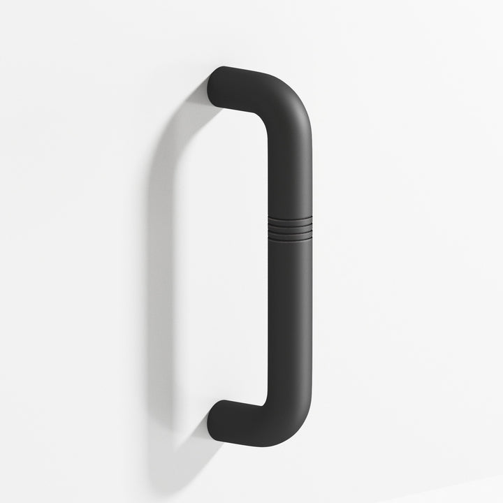 Colonial Bronze 258 Grooved wire Cabinet Pull in Matte Graphite