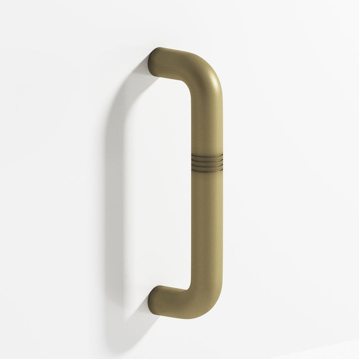 Colonial Bronze 860 Grooved wire Cabinet Pull in Matte Antique Satin Brass