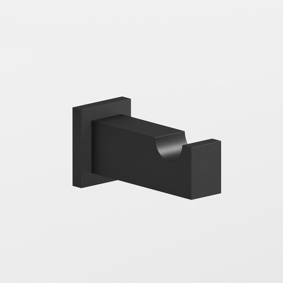 Colonial Bronze 3013 Rectangular Hook in Matte Satin Black