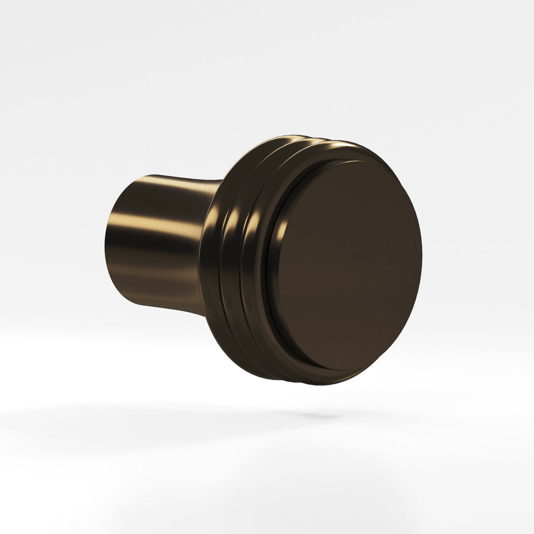 Colonial Bronze 377BB Round Back-to-Back Shower Door Knob Kit in Oil Rubbed Bronze