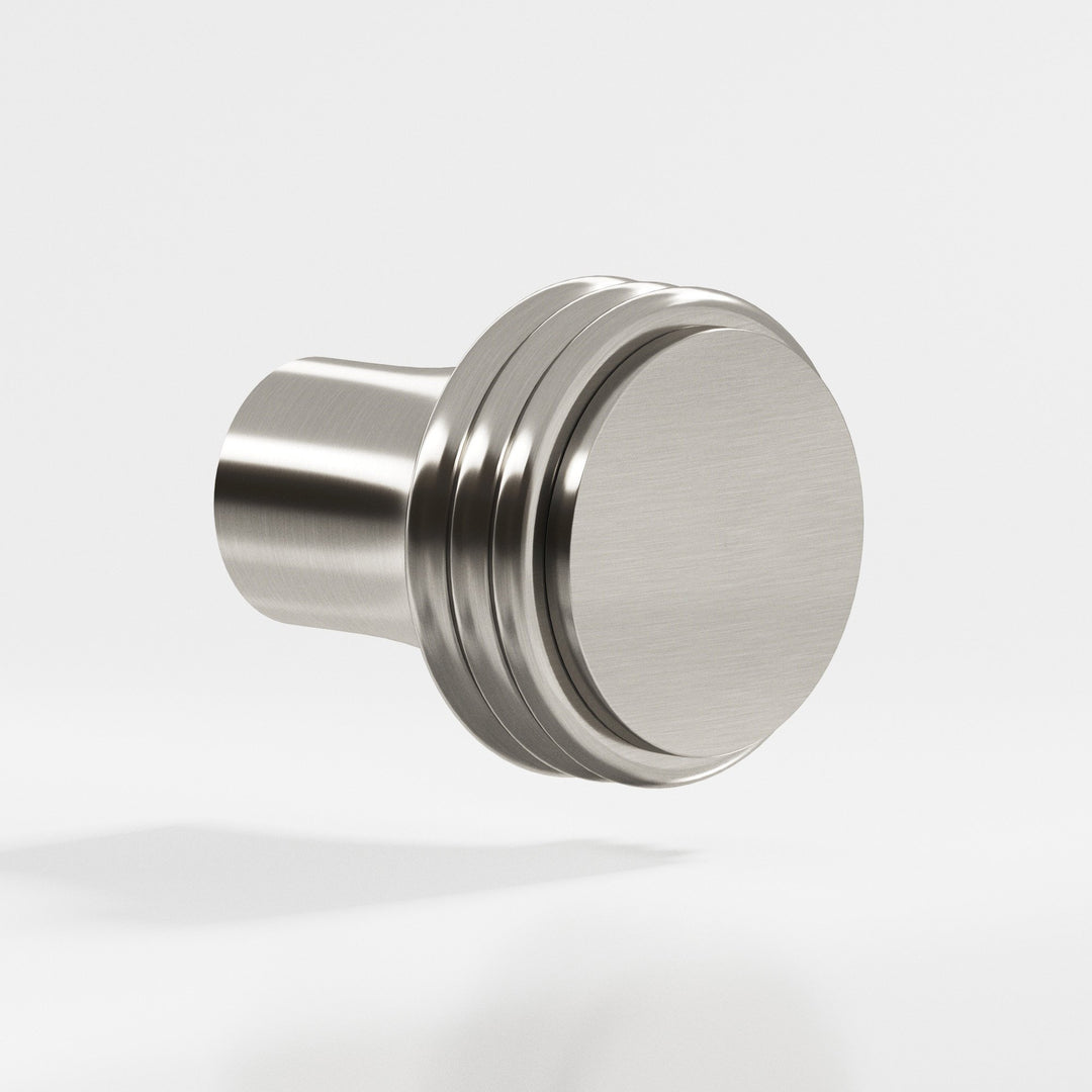 Colonial Bronze 376 Round Cabinet Knob in Satin Nickel