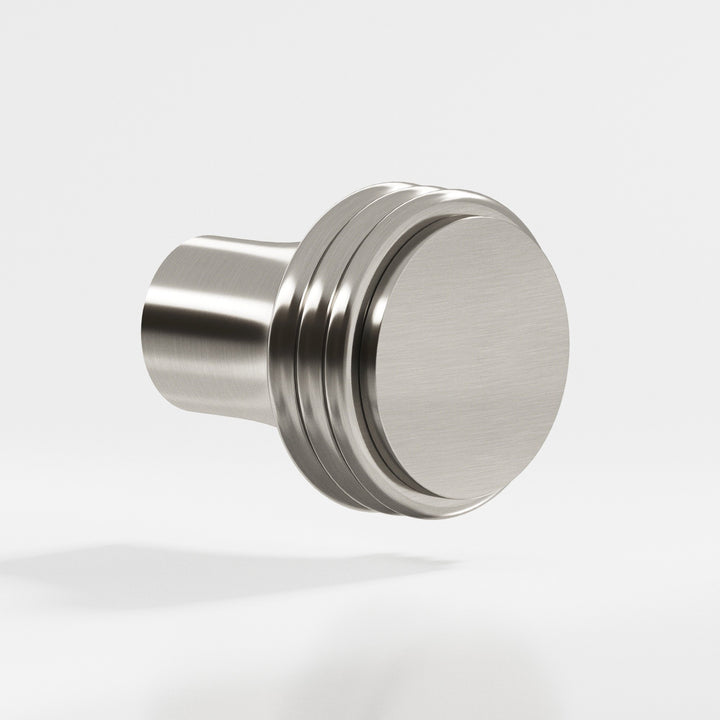 Colonial Bronze 376 Round Cabinet Knob in Satin Nickel