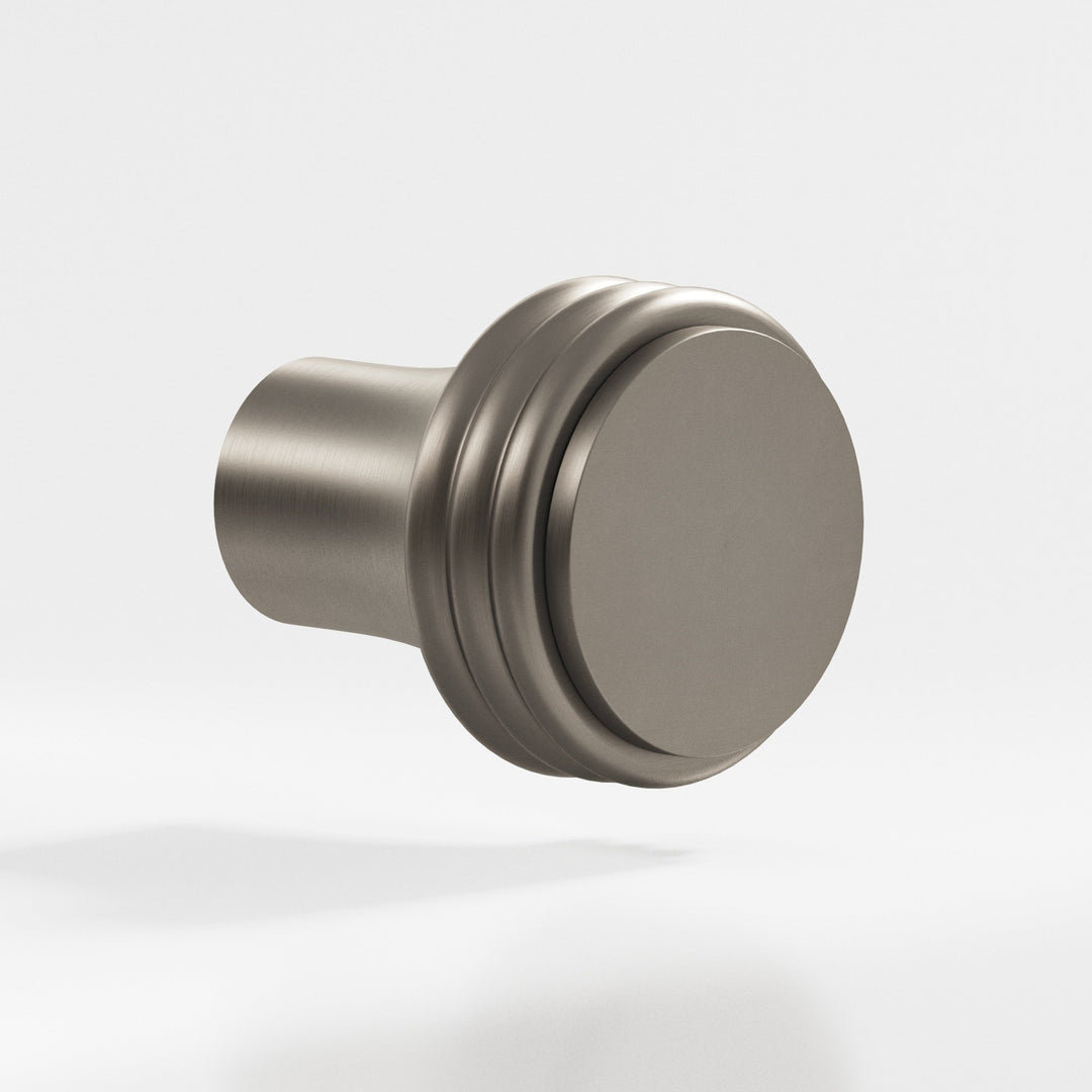 Colonial Bronze 376 Round Cabinet Knob in Matte Pewter