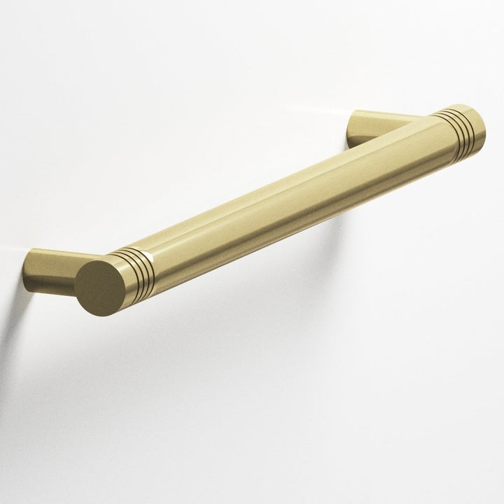 Colonial Bronze 306 Square Cabinet Pull with tapered posts in Antique Brass
