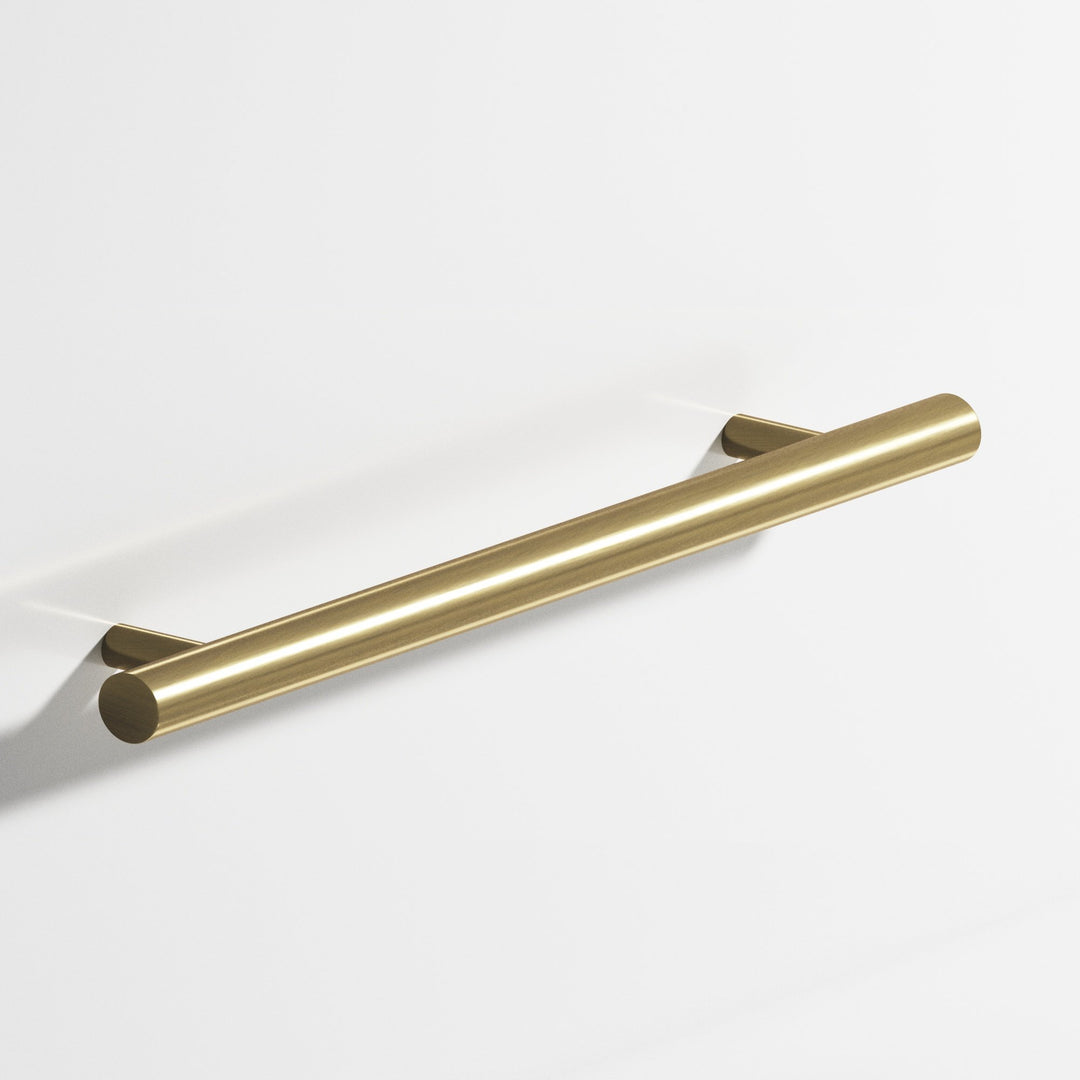 Colonial Bronze 500 Round Cabinet Pull with straight posts in Antique Brass