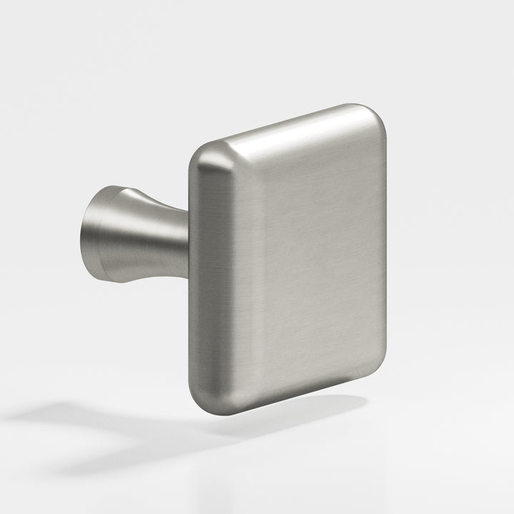 Colonial Bronze 767 Square radiused Cabinet Knob in Satin Nickel
