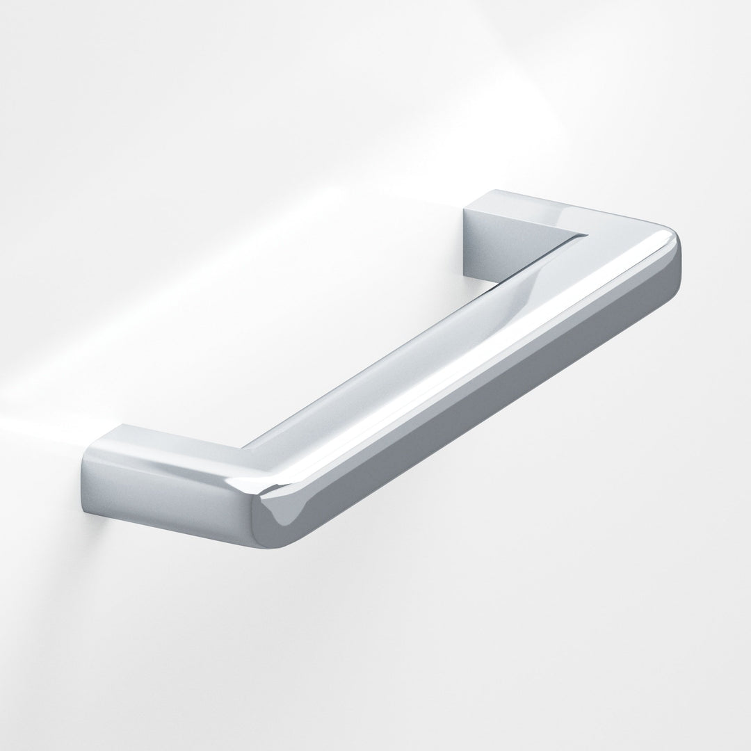 Colonial Bronze 785 Square Cabinet Pull with rounded back and radiused edges in Polished Chrome