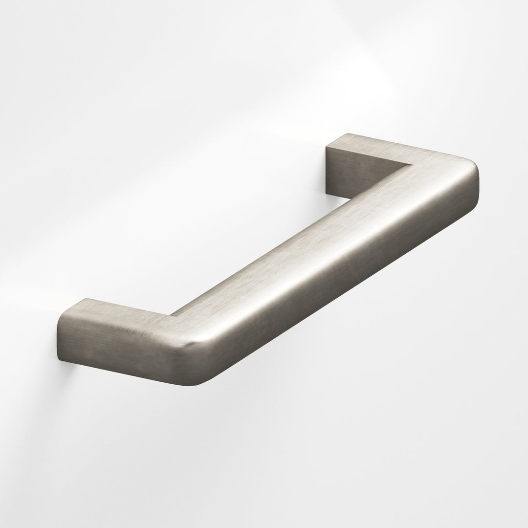 Colonial Bronze 785 Square Cabinet Pull with rounded back and radiused edges in Matte Pewter