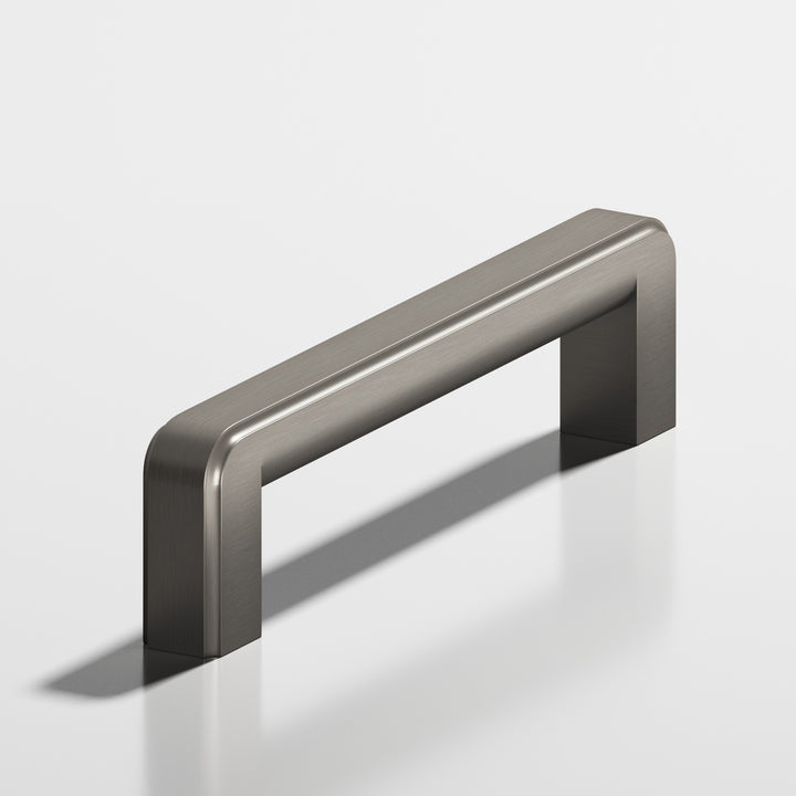 Colonial Bronze 795 Square fluted Cabinet Pull in Matte Pewter