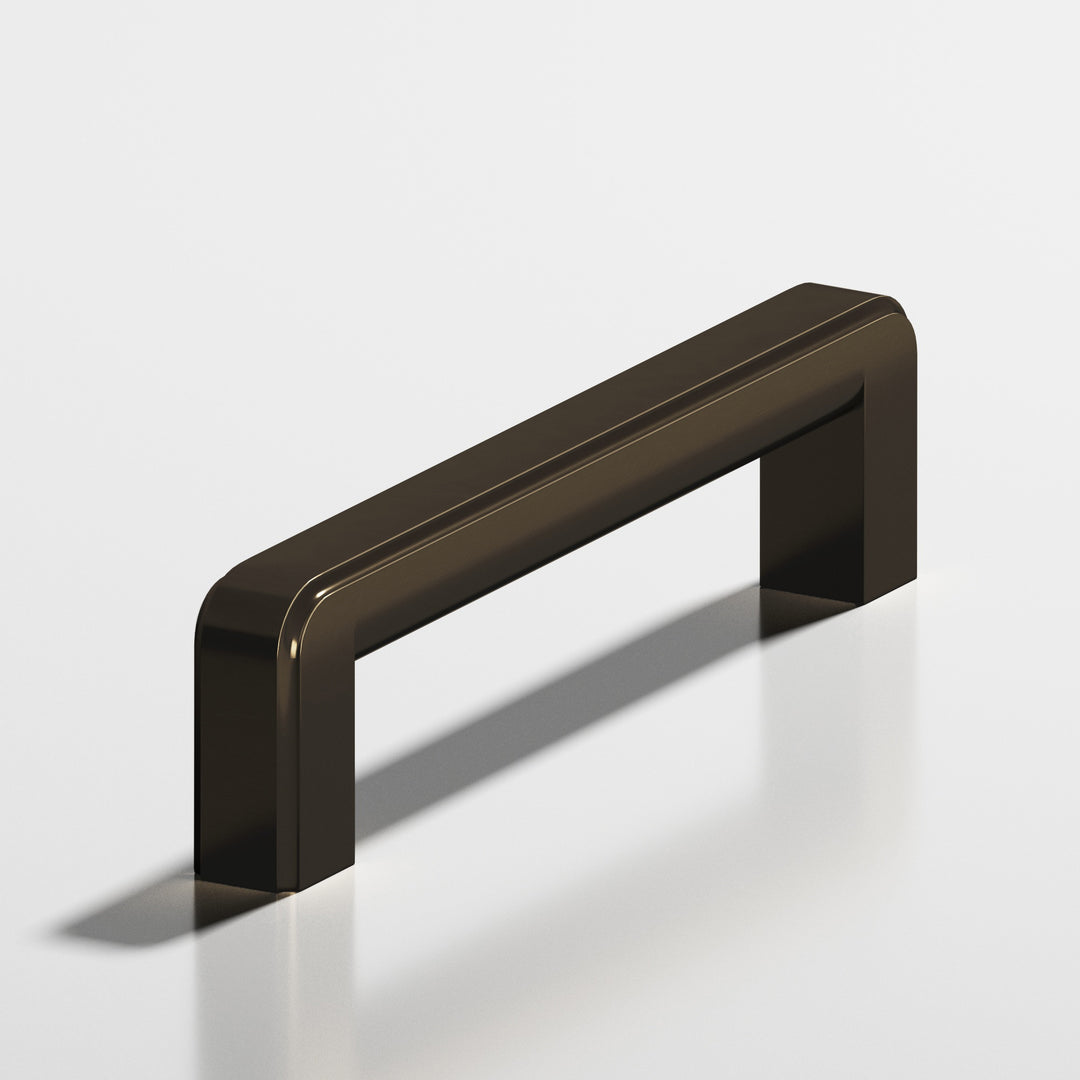 Colonial Bronze 795BB Square fluted Back-to-Back Shower Door Pull Kit in Oil Rubbed Bronze