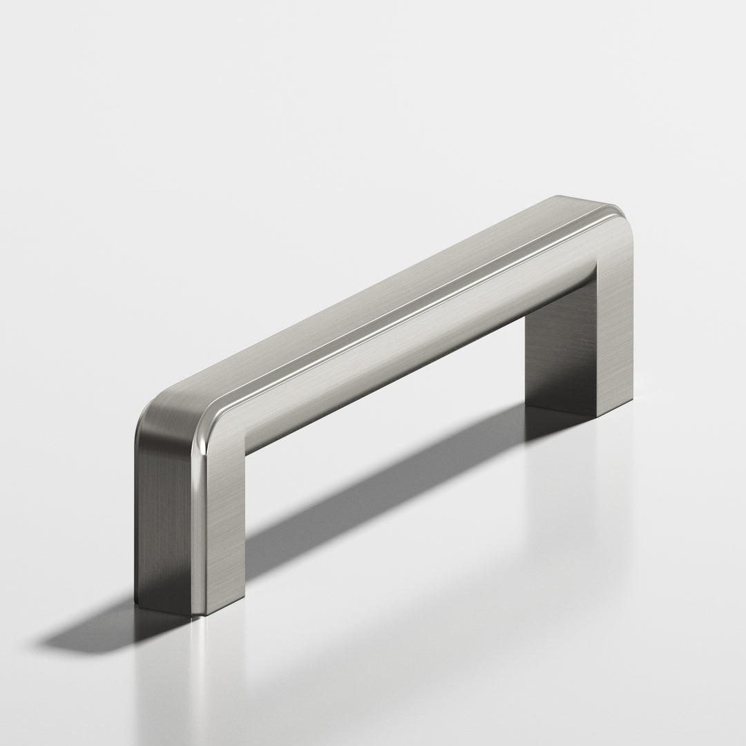 Colonial Bronze 795 Square fluted Cabinet Pull in Satin Nickel