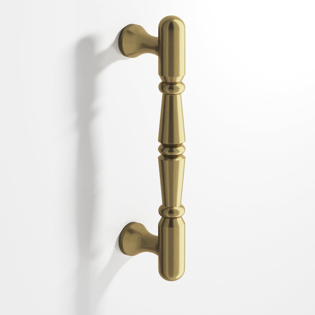 Colonial Bronze 851 Detailed wire Cabinet Pull in Antique Brass