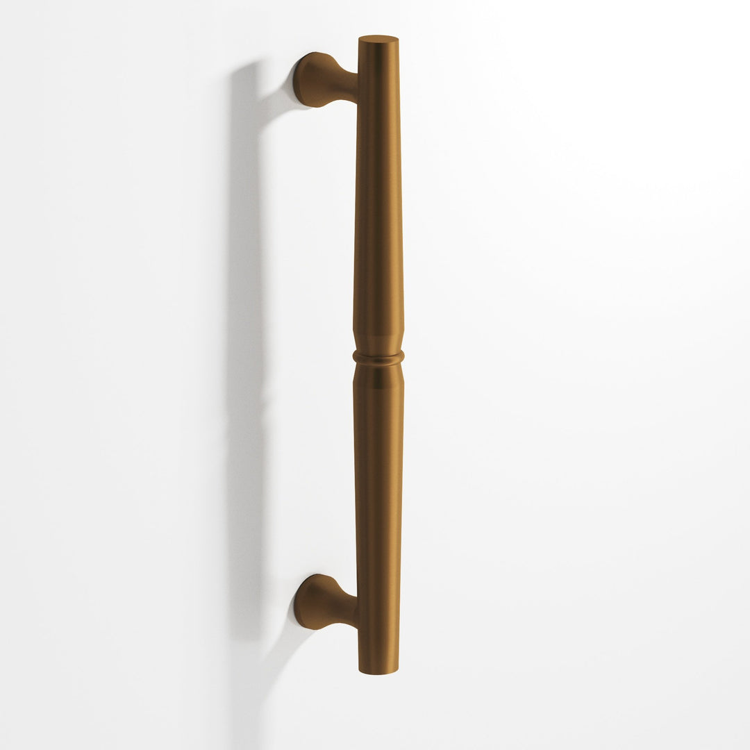 Colonial Bronze 852 Detailed wire Cabinet Pull with bead in Matte Light Statuary Bronze