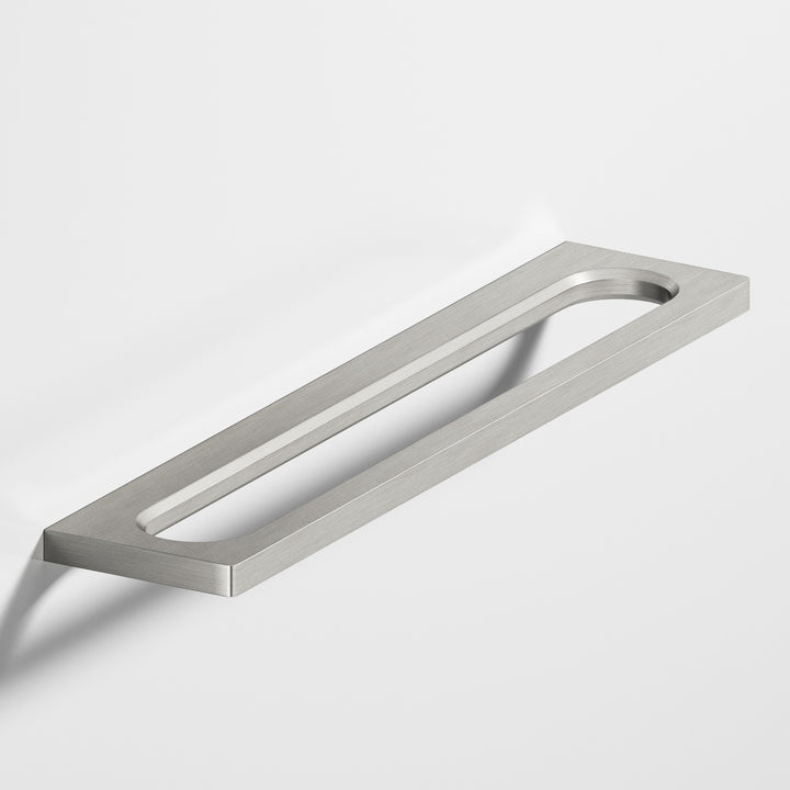 Colonial Bronze 887 Squared front racetrack Appliance Pull in Satin Nickel