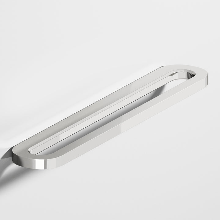 Colonial Bronze 891 Fully rounded racetrack Cabinet Pull in Polished Nickel